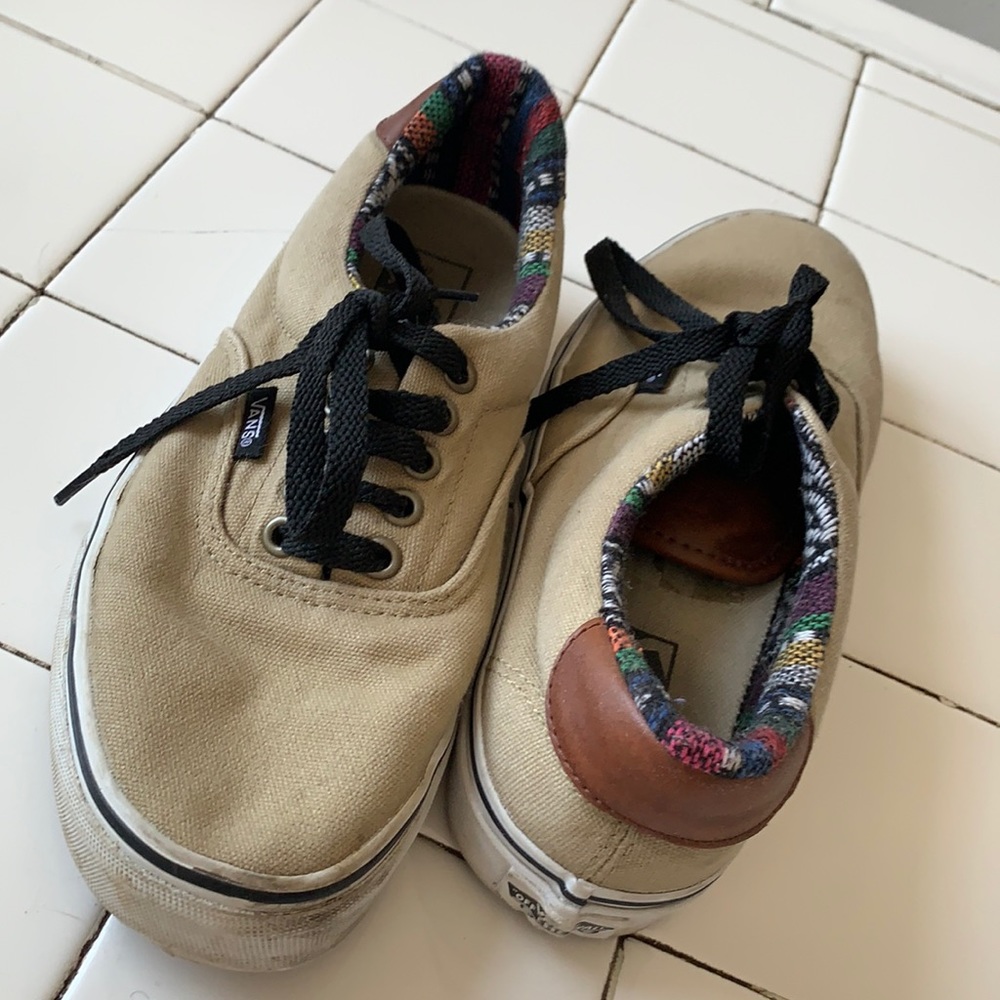 tan classic vans